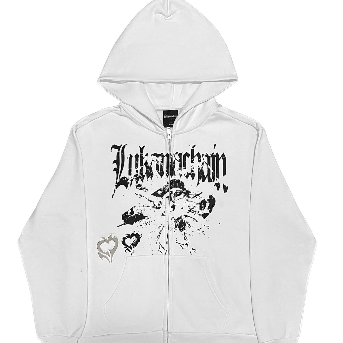 Catch My Breath Zip-Up Crop Jacket (White) · NanaMacs